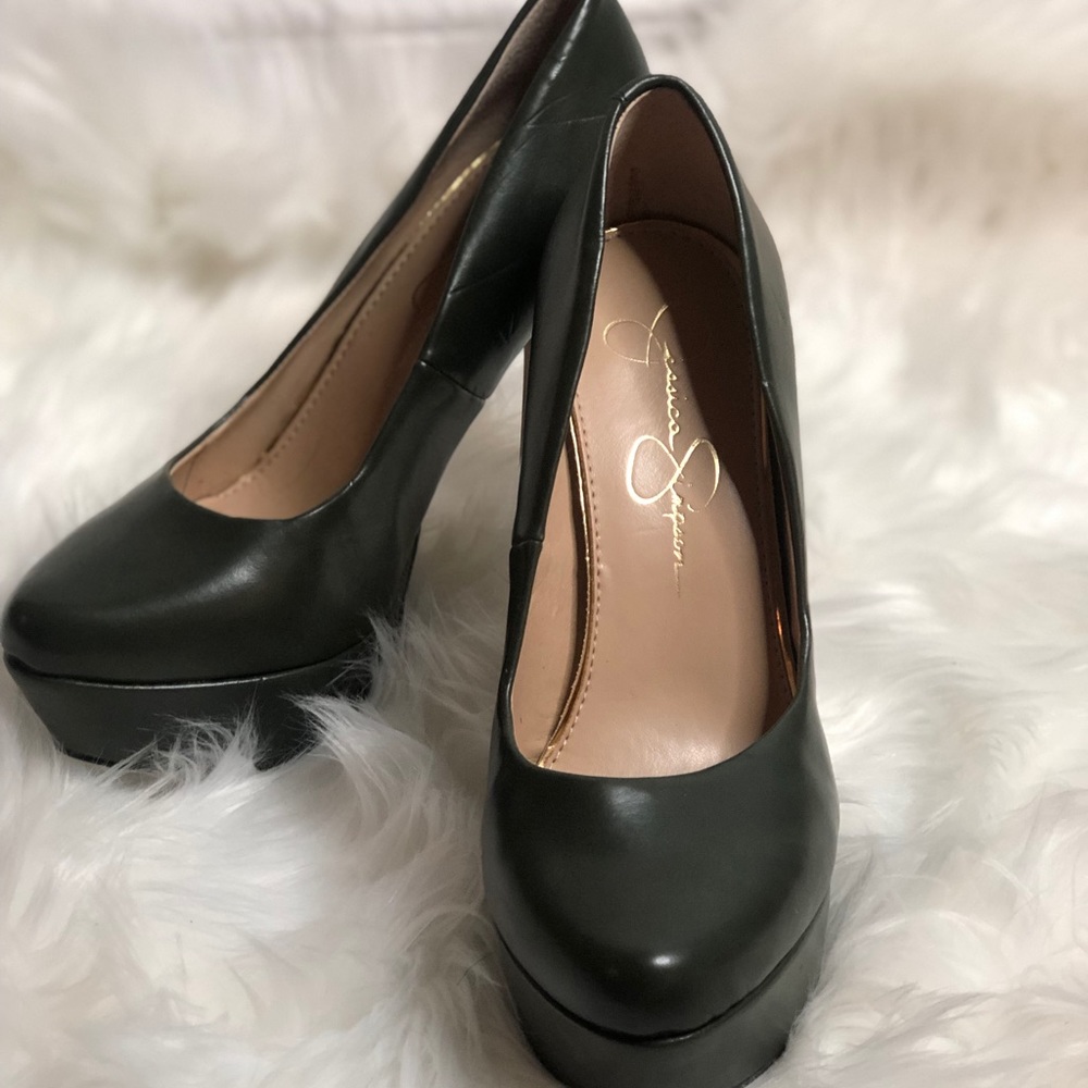 Olive Green Heels